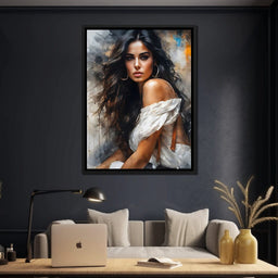 Female Portrait 169 - Johanjjf - NicheCanvas