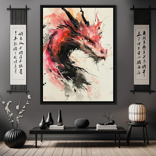 Vibrant Mythical Serenade Canvas Print