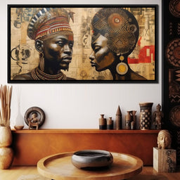 African Portrait Zithembe - Sakeem Gibbs - NicheCanvas
