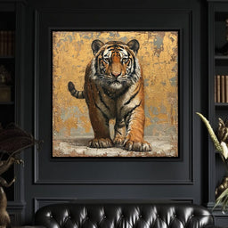 Auburn Sovereign's Gaze - NicheCanvas