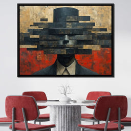 Fragmented Perception Portrait - NicheCanvas
