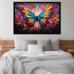 Vibrant Metamorphosis Burst - NicheCanvas