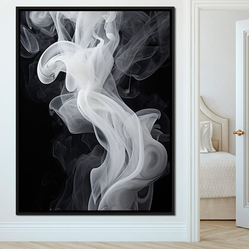 Airy Smoke Resin Canvas Print