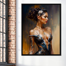 Female Portrait 071 - Johanjjf - NicheCanvas