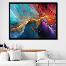 Marbled Movements - NicheCanvas