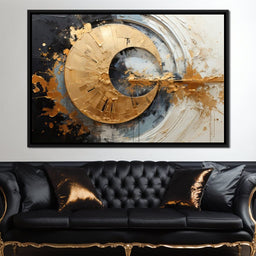 Golden Vortex of Dreams - Tanni Cylon - NicheCanvas