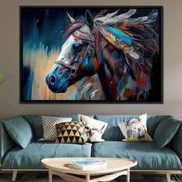 Cherokee Horse 4 - Alicia Smith - NicheCanvas