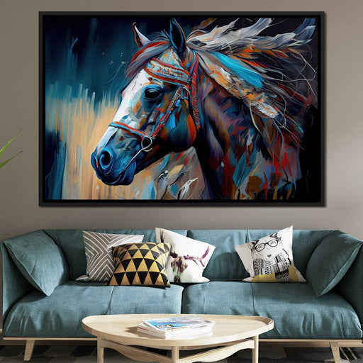 Cherokee Horse 4 - Alicia Smith Canvas Print