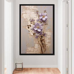 Blossoms Amidst Ruins - NicheCanvas