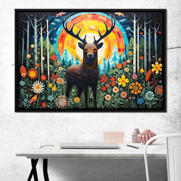 Enchanted Forest Sentinel - NicheCanvas