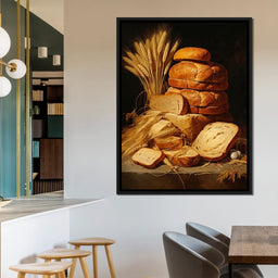 Feast of Wood and Bread - NicheCanvas