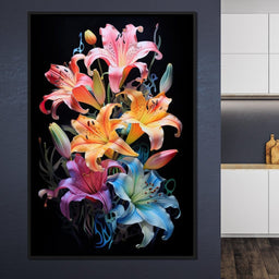 Dazzling Colors in Bloom - NicheCanvas