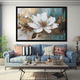 Elegant Flower Bloom 02 - Tanni Cylon - NicheCanvas