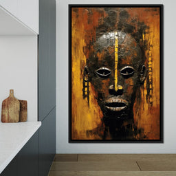 Tribal Mask 16 - Sakeem Gibbs - NicheCanvas