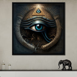 Eye Of Horus - TooplesArt - NicheCanvas