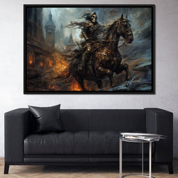 Skeleton Knight - Raven Blackwood - NicheCanvas