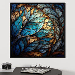 Mosaic Treescape - NicheCanvas