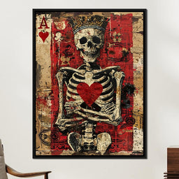 Romantic Skeleton 2 - NicheCanvas