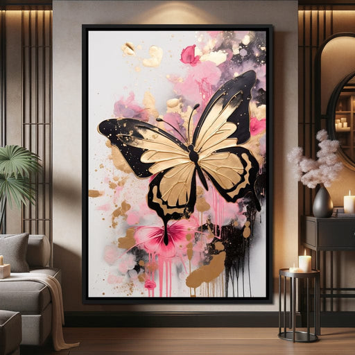 Dreamflight in Pink Hues Canvas Print