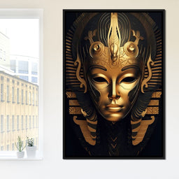 Radiant Ruler of Ancient Egypt - NicheCanvas