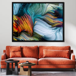 The Blend of Liquid Color - NicheCanvas