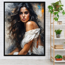 Female Portrait 169 - Johanjjf - NicheCanvas