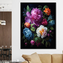 Colorful Flowers - NicheCanvas