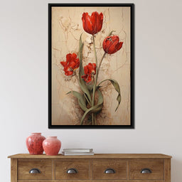 Tulips Resilience Dance - NicheCanvas