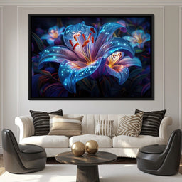 The Radiant Lilyx - Tooples Art - NicheCanvas