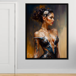 Female Portrait 071 - Johanjjf - NicheCanvas