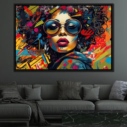 Funky Queen - Cole Williams - NicheCanvas