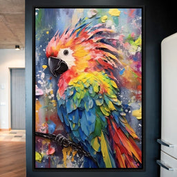 Colorful Cockatoos - NicheCanvas