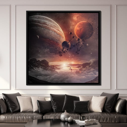 Surreal Space - FNDesign Canvas Print