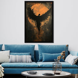 Eclipse of the Fallen Seraph - NicheCanvas