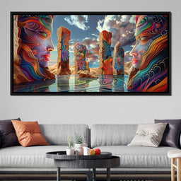 The Guardians of Psychedelia - Tooples Art - NicheCanvas