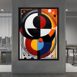 Colorful Modern Art 005 - Johanjjf - NicheCanvas