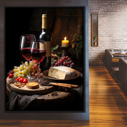 Wine Cheese Banquet - NicheCanvas