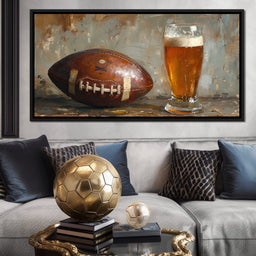 Gridiron Cheers to Victory - NicheCanvas