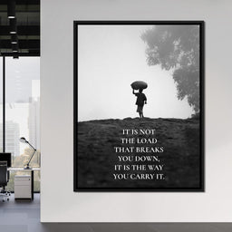 Carry The Load Wisely - ABConcepts - NicheCanvas