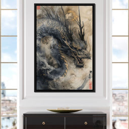 Mystic Dragon Tempest - NicheCanvas