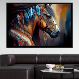 Cherokee Horse - Alicia Smith - NicheCanvas