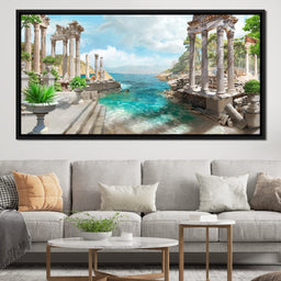 Ancient Greek Ruins - NicheCanvas