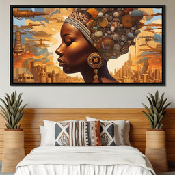 African Portrait Izula - Sakeem Gibbs - NicheCanvas