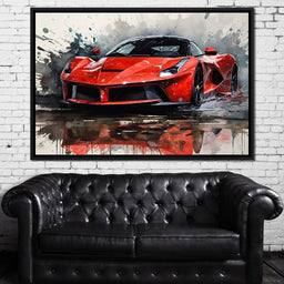 Car Collection 21 - Rider Art - NicheCanvas