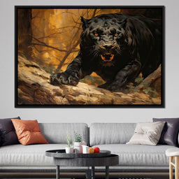 Forest Panther - NicheCanvas