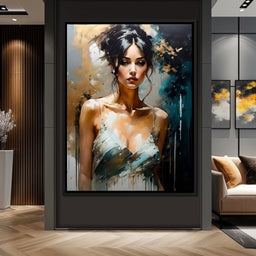 Female Portrait 0012 - Vizahn Burger - NicheCanvas