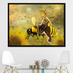 Queen Bee - Rosa Perry - NicheCanvas