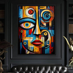 Cubist Reflections - NicheCanvas