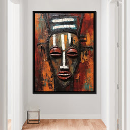 Tribal Mask 02 - Sakeem Gibbs - NicheCanvas