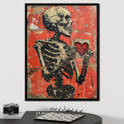 Romantic Skeleton 8 - NicheCanvas